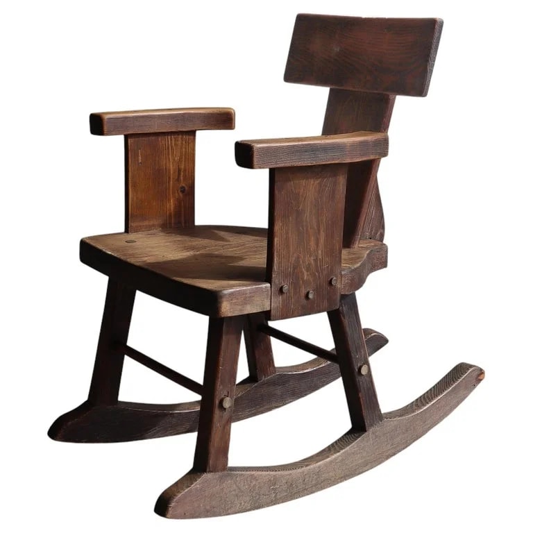 Antique European Craftsman Rocking — Furniture — resale