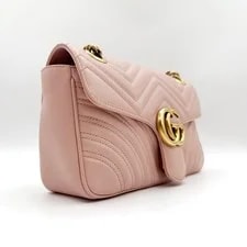 Gucci GG Marmont Flap Matelassé Medium Crossbody 4