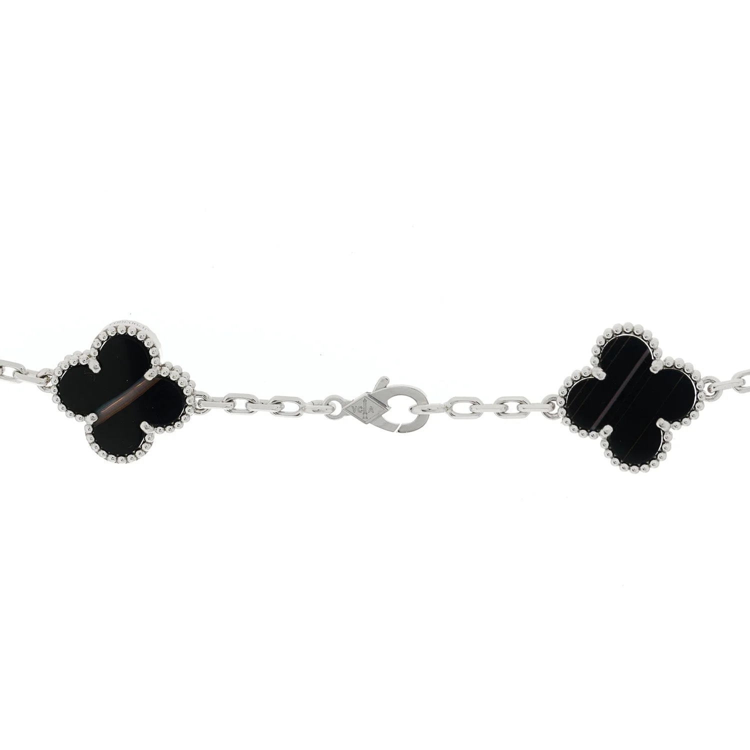 18K White Gold Veined 20 Motifs Alhambra 4