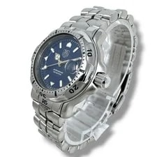 Only. 6000 WH1315 Professional Quartz QZ SS Date Navy Dial Brand... 2