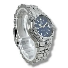 Only. 6000 WH1315 Professional Quartz QZ SS Date Navy Dial Brand... 3