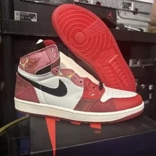 Air Jordan — Air Jordan 1 High OG Spiderman Across the Spiderverse Size 10.5 DV1748-601 — Sneaker — resale