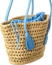Bottega Veneta Arco Small Straw & Basket 3