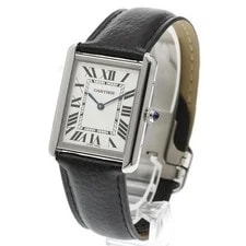 Cartier Tank Solo LM WSTA0028 27mm SS Silver #C5363 2