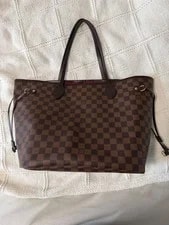 Medium Louis Vuitton and Checkered Neverfull. Excellent Condition 3