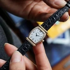 Audemars Piguet Carnegie 18k Gold & Diamonds ’S 19 Mm Manual Wind C. 2002 2