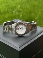 Tag Heuer Aquaracer WAF1111 White Dial 39mm Swiss Quartz ’S Box + Strap 3