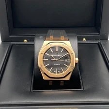 Audemars Piguet Royal Oak 15400OR.OO.D002CR.01 Rose Gold 41mm Black Dial 2