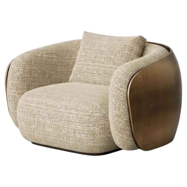 Mondo Design Studio — Cala With Rounded Upholstered Form and Sculptural Outer Shell — Furniture — resale