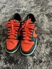 Size 9.5 - Nike Dunk Low Miami Hurricanes 2