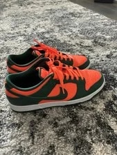 Size 9.5 - Nike Dunk Low Miami Hurricanes 4