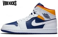 Air Jordan — Air Jordan 1 Mid ' Deep ' 554724-131 New — Sneaker — resale