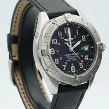 Breitling Superocean Automatic A17345 Stainless Steel 40mm Black 2