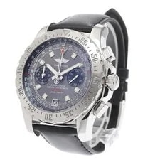 Breitling Professional Skyracer A27362 44mm SS Black Dial Chronograph Date #C229 2