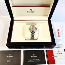 Tudor Style 12110 Diamond Analog Automatic Box Papers Swiss 2