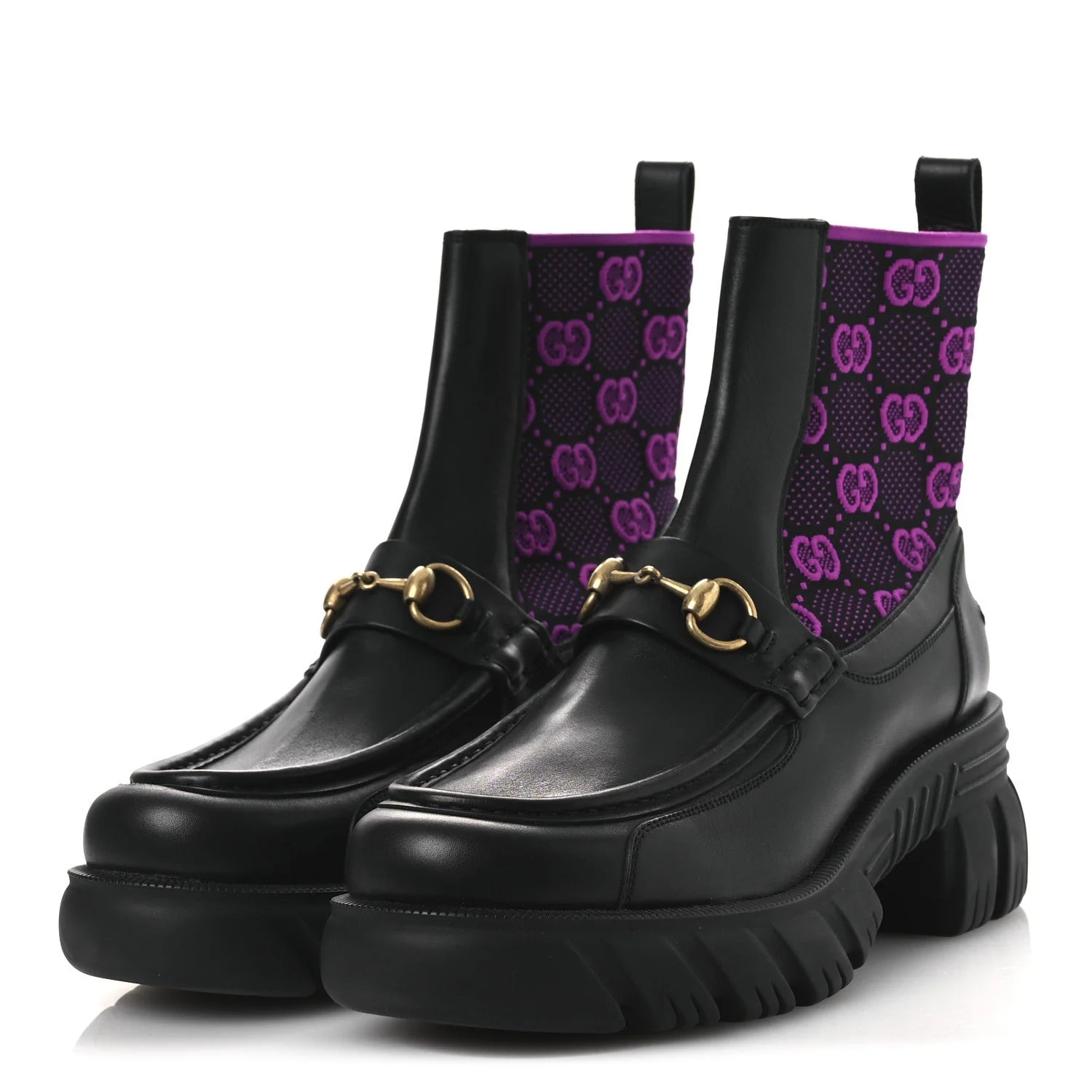 Quebec Technical GG Horsebit Ankle 42 Fucsia 4