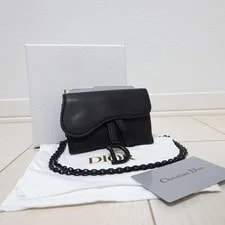 Dior — Christian Dior Nano Saddle Chain From Japan — Handbag — resale
