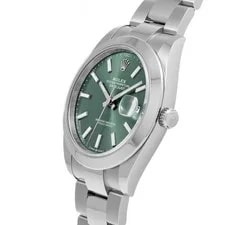 Rolex Datejust 41 126300 41mm Stainless Steel Green #WW7021 2