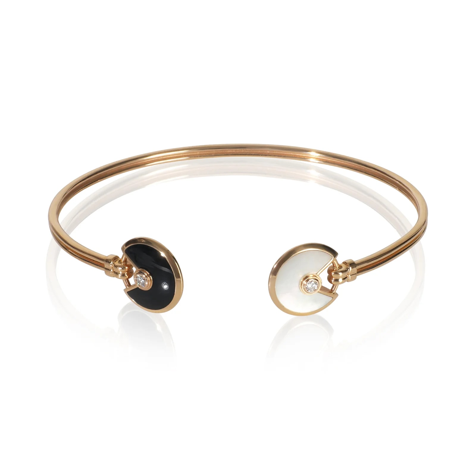 Cartier — Cartier Rose Gold Mother of Pearl and Amulette de 18k — Jewelry — resale