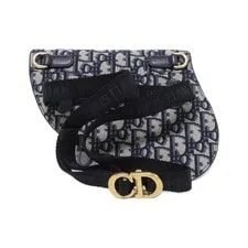 Authentic Christian Dior Saddle S5632CTZQ Waist #230-000-62... 2