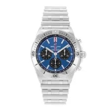 Breitling Chronomat B01 42 AB0134 Blue Steel Chronograph Box and Card 2