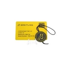 Breitling Chronomat B01 42 AB0134 Blue Steel Chronograph Box and Card 3