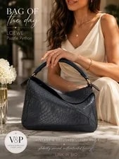 Loewe Medium Puzzle With Strap, Dustbag, and COA 2