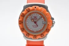 Tag Heuer Formula 1 373.513 Orange/Gray Dial Quartz 4