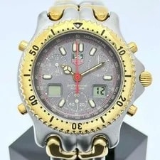 TAG Heuer CG1122 Ayrton Senna Professional S/el Ana-Digi Chronograph Quartz 36mm 4