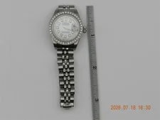 Rolex Lady Datejust 26mm 69240 Mother of Pearl Diamond Dial & Bezel Jubilee SS 3