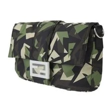 Super Excellent Fendi Mamma Baguette Camouflage 7VA472 Camouflage C 3