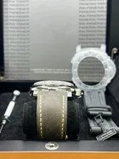 Panerai Luminor 1950 3 Days Firenze Stainless Steel Grey Dial PAM00605 4