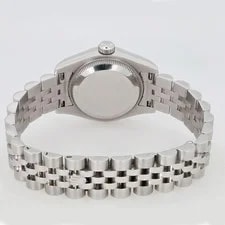 Rolex Datejust 26mm 18K White Gold Steel Black Diamond Dial 179174 4