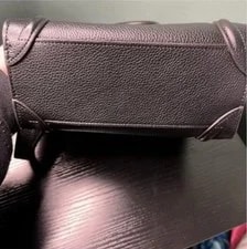 Celine Luggage Satchel Top Handle W/ Detachable Strap, Zip 4