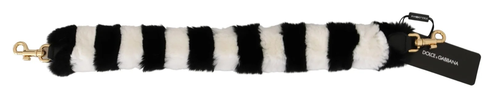 Dolce & Gabbana Lapin Fur Accessory Shoulder Strap 3