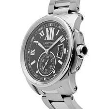 Cartier Calibre de W7100016 Automatic Winding 42mm Black Stainless 4