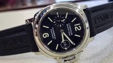 OP6553 Panerai Luminor Marina 44mm Black Dial Steel Automatic 4