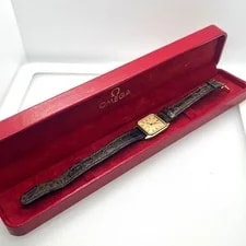Battery Replaced / Comes With Box Omega de Ville Gold Octagon 2