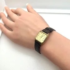 Battery Replaced / Comes With Box Omega de Ville Gold Octagon 3