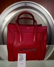 Celine Luggage Satchel Dark 4