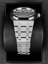 2025 Audemars Piguet Royal Oak 37mm 15550ST Stainless Steel Grey Dial 3