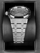 2025 Audemars Piguet Royal Oak 37mm 15550ST Stainless Steel Grey Dial 4