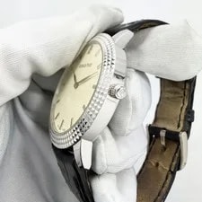 2010 Audemars Piguet Classique Clous de Paris 15163BC 38MM Beige 18K White Gold 4