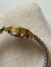 Omega Ladymatic Automatic 10k Gold Filled Bezel ’S 17mm 3