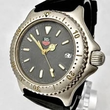 Tag Heuer Professional S 95.213M/E WR 200M Quartz Black From Japan 3