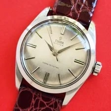 Tudor Oyster 1958 Small Rose Dial Sword Hands 7934 Patina 2