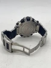 Casio Solar G Shock Analog BLK SLV From Japan 4