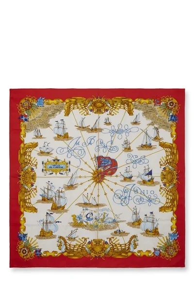 Hermès — & 'Voiles de Lumiere' Scarf 90 — Accessory — resale