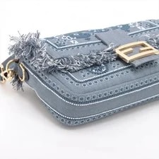 Fendi Mamma Baguette ×beads 2 Way 8BR600 4