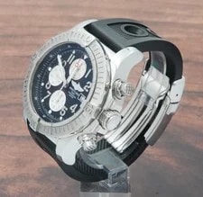 Breitling Super Avenger A13370 Automatic Black Dial 4